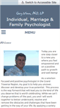 Mobile Screenshot of garyvannphdtherapy.com